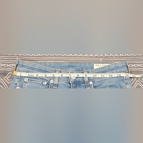 Rag & Bone Cate Midrise Ankle Skinny In Faded Camo Size 25 - Picture 5 of 9